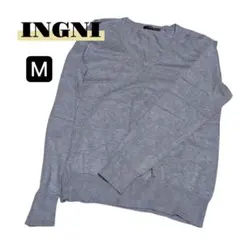 INGNI イング ブイネックセーター 薄手 長袖 Mサイズ Vネック 重ね着ぎ