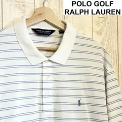 POLO GOLF RALPH LAUREN ポロシャツ ボーダー 刺繍ロゴのサムネイル