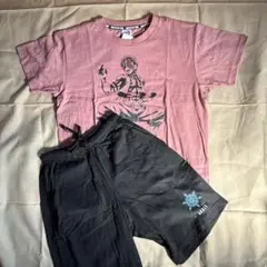 鬼滅の刃 アカザ Tシャツ・パンツセット