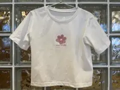 Cecil Mcbee フラワー刺繍コンパクトTシャツ