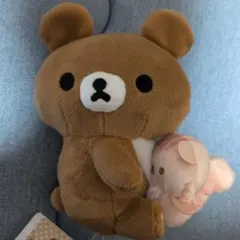 リラックマ ぶるぶるハグぬいぐるみ　チャイロイコグマ