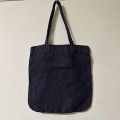 無印良品　リネントートバッグ/ショルダーバッグ ネイビーのサムネイル