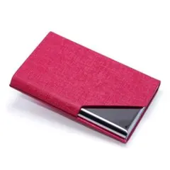 【未使用】　名刺入れ　カードケース　赤　あか　red レッド