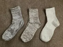 ユニクロ ソックス3足組