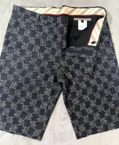ダブルスタンダード　クロージング　ハーフパンツ38(Ｍ)モノグラム美品のサムネイル