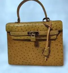 美品santagostino サンタゴスティーノ オーストリッチ ターンロック