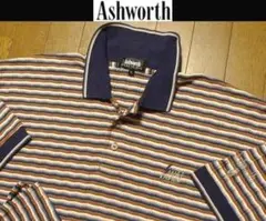 【大きい】6L-7L5XL-6XL日本サイズ位アシュワースUS特注美品ポロシャツ
