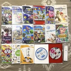 Wii ソフトセット　Wiiリモコン