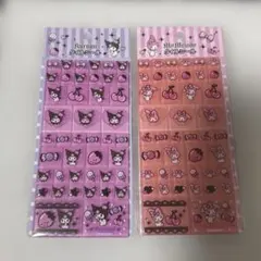 新品　サンリオ♡タイルシール2枚セット　マイメロ　クロミ