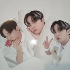 《ATEEZ》ジョンホ　トレカ３枚セットOUTLAW　Platform