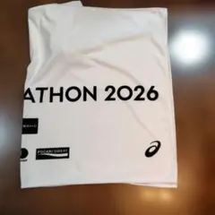 2026東京マラソン完走ポンチョ　着衣せず
