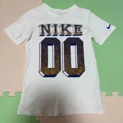 NIKE キッズ Tシャツ ホワイト 00プリント Mサイズ（140〜150）