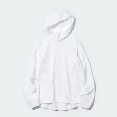 UNIQLO ポケッタブルUVカットパーカ ホワイト