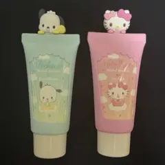 サンリオハンドクリーム マスコット付き ケース 香り付き キティ ポチャッコ