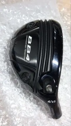 【美品】BB4 ユーティリティ 4番23°度ヘッド単品、新品専用ヘッドカバー付き 美品】BB4 ユーティリティ 4番23°度ヘッド単品、新品専用ヘッドカバー