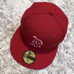 試着のみ　New Era 59FIFTY レッドキャップ 7 1/4 57.7