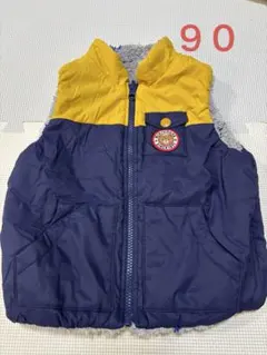リバーシブルベスト90cm ミキハウス