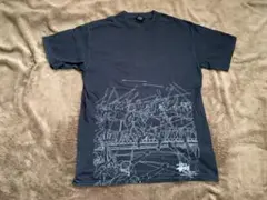 古着　stussy イクスピアリチャプト　限定Tシャツ M オールド