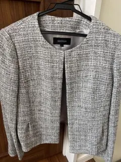 UNTITLED ノーカラージャケット サイズ3 グレー系