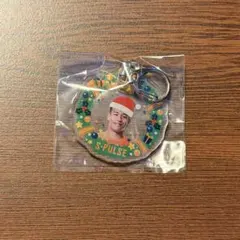 ガチャ 清水エスパルス 66住吉ジェラニレショーン選手 クリスマスキーホルダー