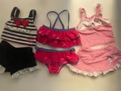 ベビー女の子水着セット 90cm