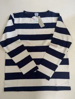 DREAM AUTHENTIC CLASSIC 長袖Tシャツ ネイビーアイボリー