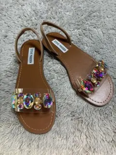 STEVE MADDEN 7M 未使用 サンダル ストーン スティーブマデンのサムネイル