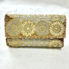 ✨美品✨ファティマモロッコ スパンコール クラッチバッグ パーティバッグのサムネイル