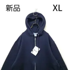 新品】Russell Athletic Hoodie ジップアップパーカー 黒 - メルカリ