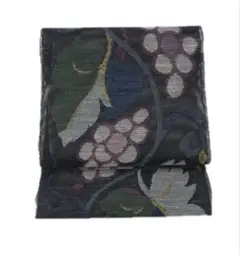 帯屋捨松 手織 西陣織 八寸名古屋帯 新品未使用品 正絹 松葉仕立て パープル系 Amazon | 帯屋捨松 八寸名古屋帯 正絹 仕立て付き 青緑 紬帯