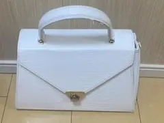 リリーブラウン ホワイト バッグ