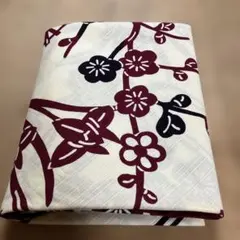 花と鶴の柄 大判風呂敷 約105cm 角