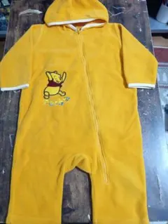 プーさん フリース着ぐるみ サイズ90