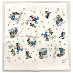 【非売品】ミッキーマウス コミックデザイン ハンドタオル ディズニー