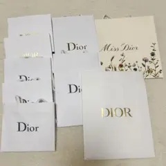 Dior ショッパー 紙袋　大小8枚セット