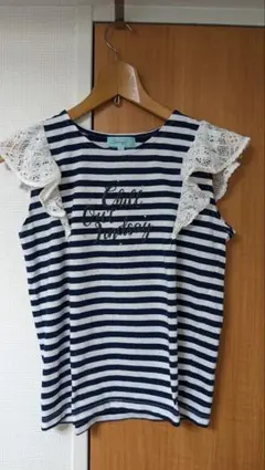 女の子 洋服 夏服 160cm lindsay しましま