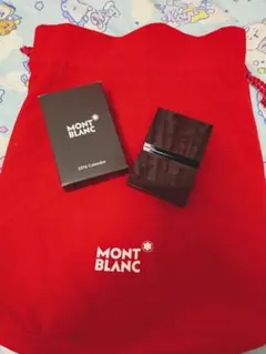 MONTBLANC 2016年カレンダー立て