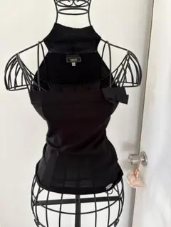 VERSACE ヴェルサーチ タンクトップ ブラック XSのサムネイル