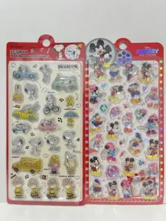 【海外正規品】ぷくぷくシール 3Dシール 2枚セット