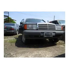 merceds-benz-190E-25jジーゼルタ―ボー黒ダシュ-38000