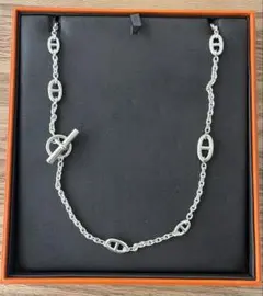 HERMES エルメス　ファランドール ネックレス　80 シェーヌダンクルのサムネイル