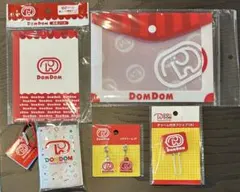 ドムドムバーガー　グッズ　5点