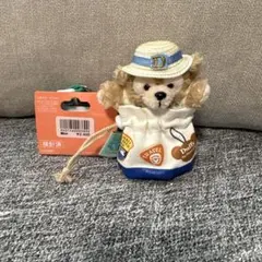 ダッフィー 旅行テーマ ストラップ 約10cm