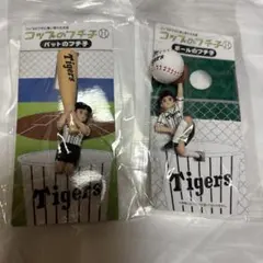 コップのフチ子　ボールのフチ子&バットのフチ子　阪神タイガースのサムネイル