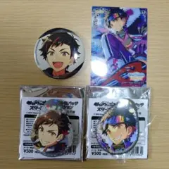 あんさんぶるスターズ！南雲鉄虎 缶バッジ3種＆カードセット