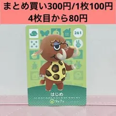 【はじめ・あつ森amiiboカード】