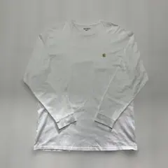 carhartt 白　ロンT XXL