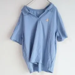 GAP ギャップ ポロシャツ クマ ワンポイント プリント トップス Lのサムネイル