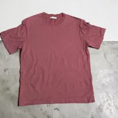 オーバーサイズ　ヘビーウェイト　Tシャツ　赤　くすみカラーのサムネイル