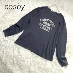 コスビー メンズ 長袖Tシャツ【LL】USED ワッフル カジュアル 古着